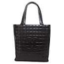 Chanel CC Chocolate Bar Tote Bag  Tote Bag Leather in Good condition