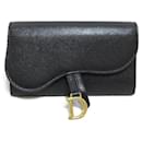Dior Leather Saddle Long Wallet  Long Wallet Leather S5680CCEH in