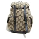 Gucci GG Jacquard Wool Backpack Backpack Canvas 598184 in