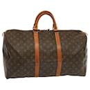 Louis Vuitton-Monogramm Keepall 50 Boston Bag M.41426 LV Auth 69033