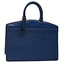 Bolsa de mão LOUIS VUITTON Epi Riviera Azul M48185 Autenticação de LV 70112 - Louis Vuitton