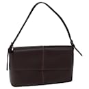 BURBERRY Shoulder Bag Leather Brown Auth mr063 - Burberry