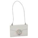 VALENTINO Shoulder Bag Leather White Auth bs13333 - Valentino