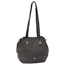 BALLY Shoulder Bag Leather Gray Auth 69675 - Bally