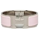 Hermès Pink Clic Clac H Bracelet