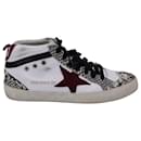 Golden Goose Exclusive To Mytheresa Mid Star Sneakers in White Leather