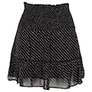 Ganni Mini Skirt in Black Viscose