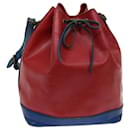 LOUIS VUITTON Epi Noe Shoulder Bag Bicolor Red Blue M44084 LV Auth 69903 - Louis Vuitton