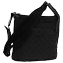 gucci GG Canvas Shoulder Bag black 122793 auth 69954 - Gucci
