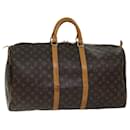 Louis Vuitton-Monogramm Keepall 55 Boston Bag M.41424 LV Auth 69919