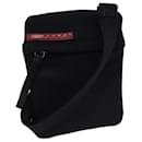 PRADA Sports Shoulder Bag Nylon Black Auth bs12818 - Prada