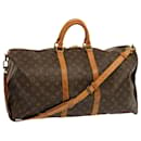 Louis Vuitton Monogram Keepall Bandouliere 55 Boston Bag M.41414 LV Auth 69922
