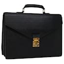 LOUIS VUITTON Epi Serviette Ambassador Business Bag Black M54412 LV Auth 70077 - Louis Vuitton