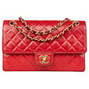 Chanel Quilted Lambskin 24K Gold Medium lined Flap Bag