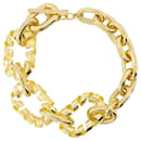XL Link Twist Necklace - Rabanne - Metal - Gold - Paco Rabanne