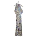 Long floral satin dress from Other Stories - & Other Stories