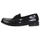 Black leather loafers - size EU 39.5 (Uk 6.5) - Saint Laurent