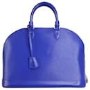 Purple GM 2011 Alma Epi handbag - Louis Vuitton
