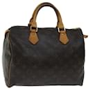 Louis Vuitton Monogram Speedy 30 Hand Bag M41526 LV Auth 69586