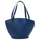 LOUIS VUITTON Epi Saint Jacques Shopping Shoulder Bag Blue M52275 auth 70229 - Louis Vuitton