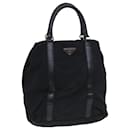 PRADA Hand Bag Nylon Black Auth bs13283 - Prada
