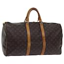 Louis Vuitton-Monogramm Keepall 50 Boston Bag M.41426 LV Auth 69918