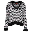 Missoni Collared Sweater in Black Wool