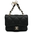 Chanel Black CC Caviar Classic Belt Bag