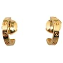 Cartier Gold 18K Yellow Gold LOVE Earrings