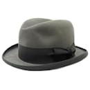 MOTSCH HAT FOR HERMES IN GRAY FELT WITH T-BOW59 MIXED GRAY BUCKET HAT - Hermès