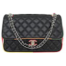 HANDBAG CHANEL CLASSIC TIMELESS JUMBO CROISIERE PURSE TRICOLOR LEATHER - Chanel