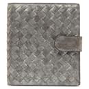 Bottega Veneta Intrecciato Leather Bifold Wallet Short Wallet Leather in Good condition
