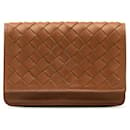Bottega Veneta Intrecciato Leather Card Case Card Case Leather 515385 in good condition