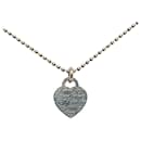 Tiffany & Co Return To Tiffany Heart Tag Necklace Necklace Metal in Good condition