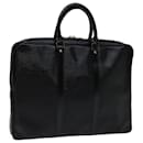 LOUIS VUITTON Epi Porte Documentos Voyage Business Bag Black M54472 Ep de autenticação3819 - Louis Vuitton