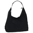 GUCCI Shoulder Bag Nylon Black 001 1955 Auth bs13302 - Gucci