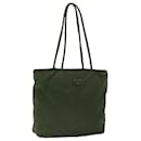 PRADA Tote Bag Nylon Khaki Auth bs13250 - Prada