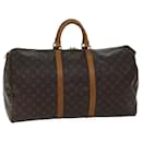 Louis Vuitton-Monogramm Keepall 55 Boston Bag M.41424 LV Auth 69921