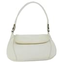 PRADA Shoulder Bag Leather White Auth ep3809 - Prada