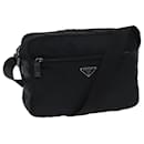 PRADA Shoulder Bag Nylon Black Auth yk11494 - Prada