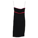 Altuzarra Strapless Knee-Length Dress in Black Polyester