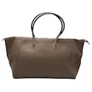 Hermès Paris Bombay Satchel 37 in brown Togo leather