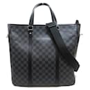 Louis Vuitton Damier Graphite Tadao PM Tote Bag Canvas N41259 in excellent condition