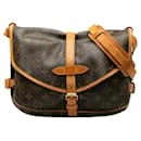 Louis Vuitton Monogram Saumur 30 Canvas Shoulder Bag M42256 in Good condition