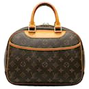 Louis Vuitton Monogram Trouville  Handbag Canvas M42228 in good condition