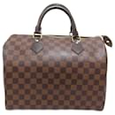 LOUIS VUITTON Damier Ebene Speedy 30 Handbag Canvas N41531 in excellent condition - Louis Vuitton