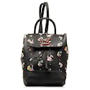 Louis Vuitton Black Lockme Floral Backpack