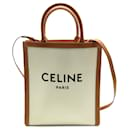 Bolso satchel Cabas vertical pequeño marrón Celine - Céline