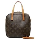Louis Vuitton Spontini Canvas Shoulder Bag M47500 in good condition