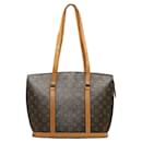 Louis Vuitton Babylone Tote Bag Canvas Tote Bag M51102 in good condition